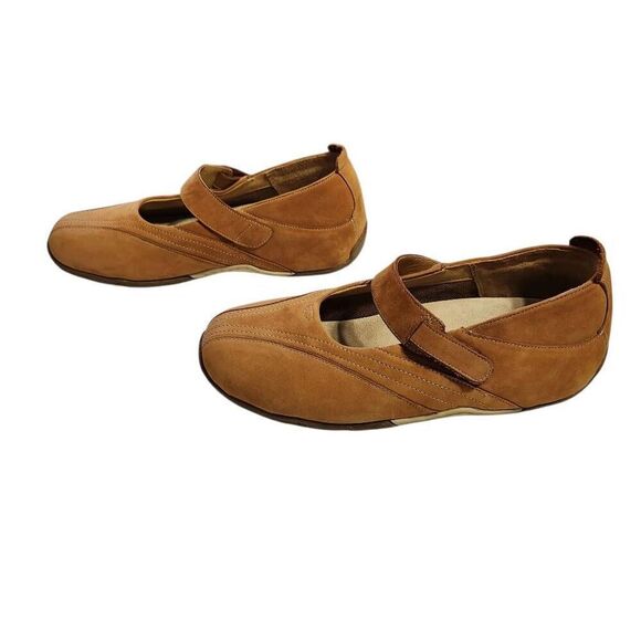 Zumfoot Constance Leather Mary Jane Shoes Adjustable Hook Loop Comfort Wear 39 - Picture 6 of 9